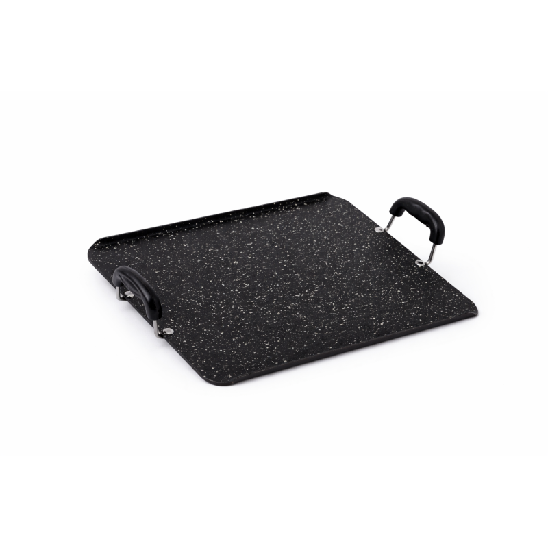KTECH 13X15 Non-Stick Square Marble Dosa Tawa, Extra Large.